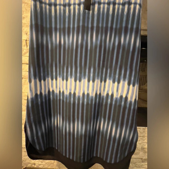 Vince Silk geometric print sheath dress size Small - Picture 5 of 9